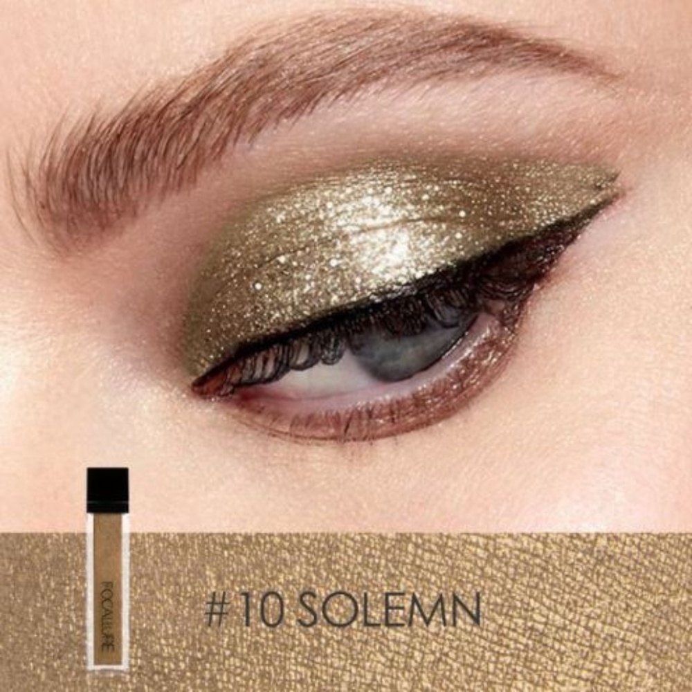 NEW Focallure Glitter Liquid Eyeshadow #10